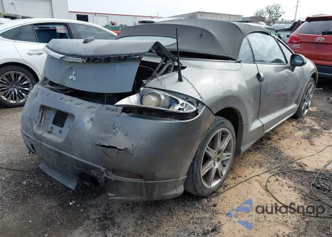 2008 Mitsubishi Eclipse Spyder Gt z USA, uszkodzony, nr VIN 4A3AL35T88E029922